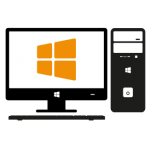 PC-Desktop-Windows-Betriebssystem-Installation